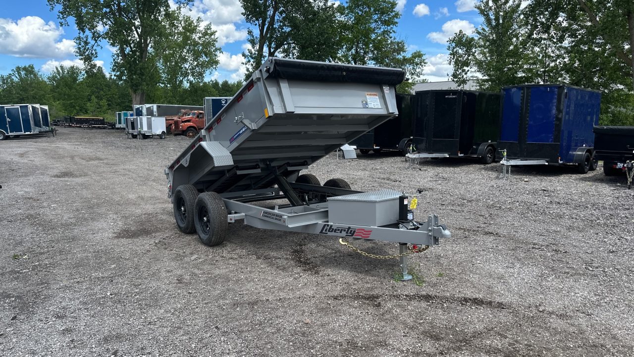 New 2026 Liberty Trailers 72x12 Dump Trailer stock # 050523
