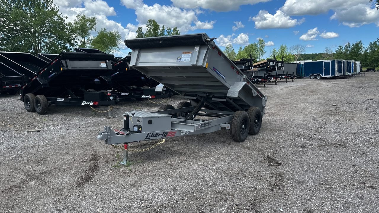 New 2026 Liberty Trailers 72x12 Dump Trailer stock # 050523