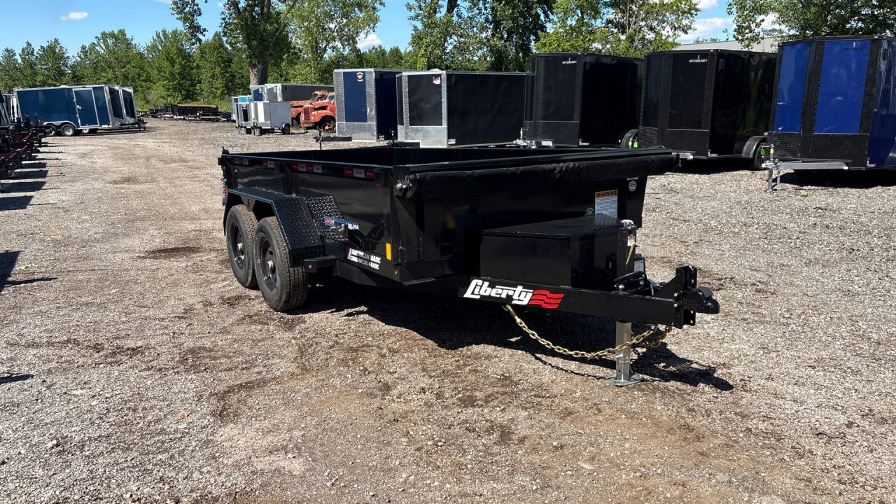 New 2026 Liberty Trailers 72x12 LD 7K