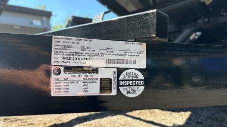 New 2026 Liberty Trailers 72x12 LD 7K