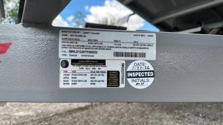 New 2026 Liberty Trailers 72x12 LD10k