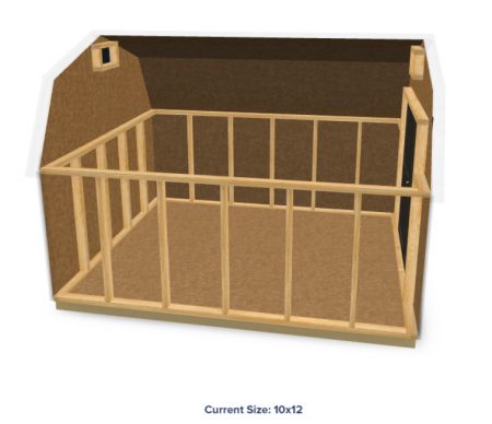 New 2026 Millers Storage Sheds 10x12