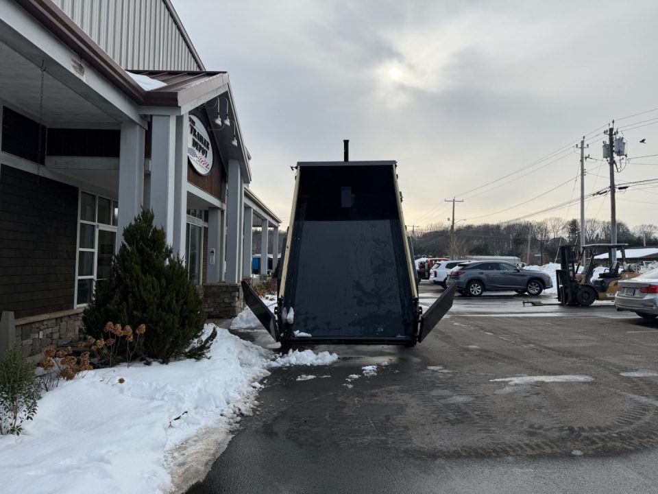 New Liberty 6'11" x 14' Telescopic Dump Trailer 15.4K