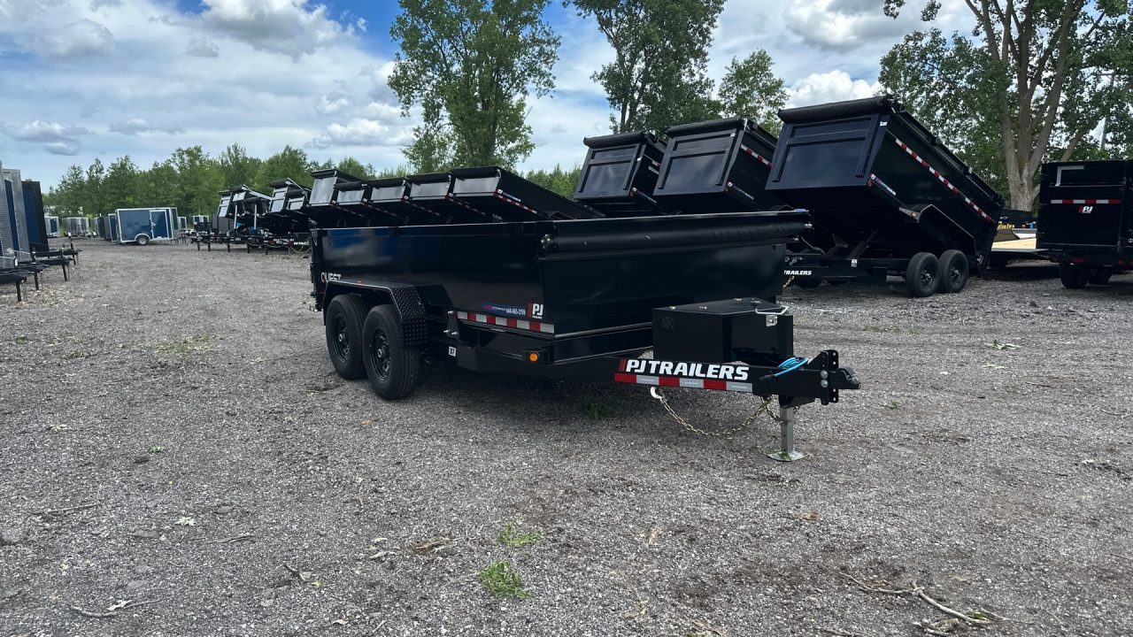 New 2026 PJ Trailers 7x14 Dump stock# 006299