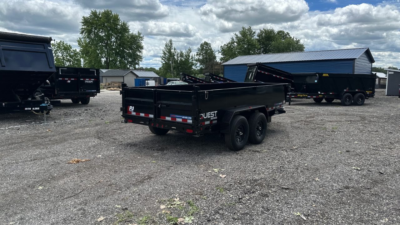 New 2026 PJ Trailers 7x14 Dump stock# 006299