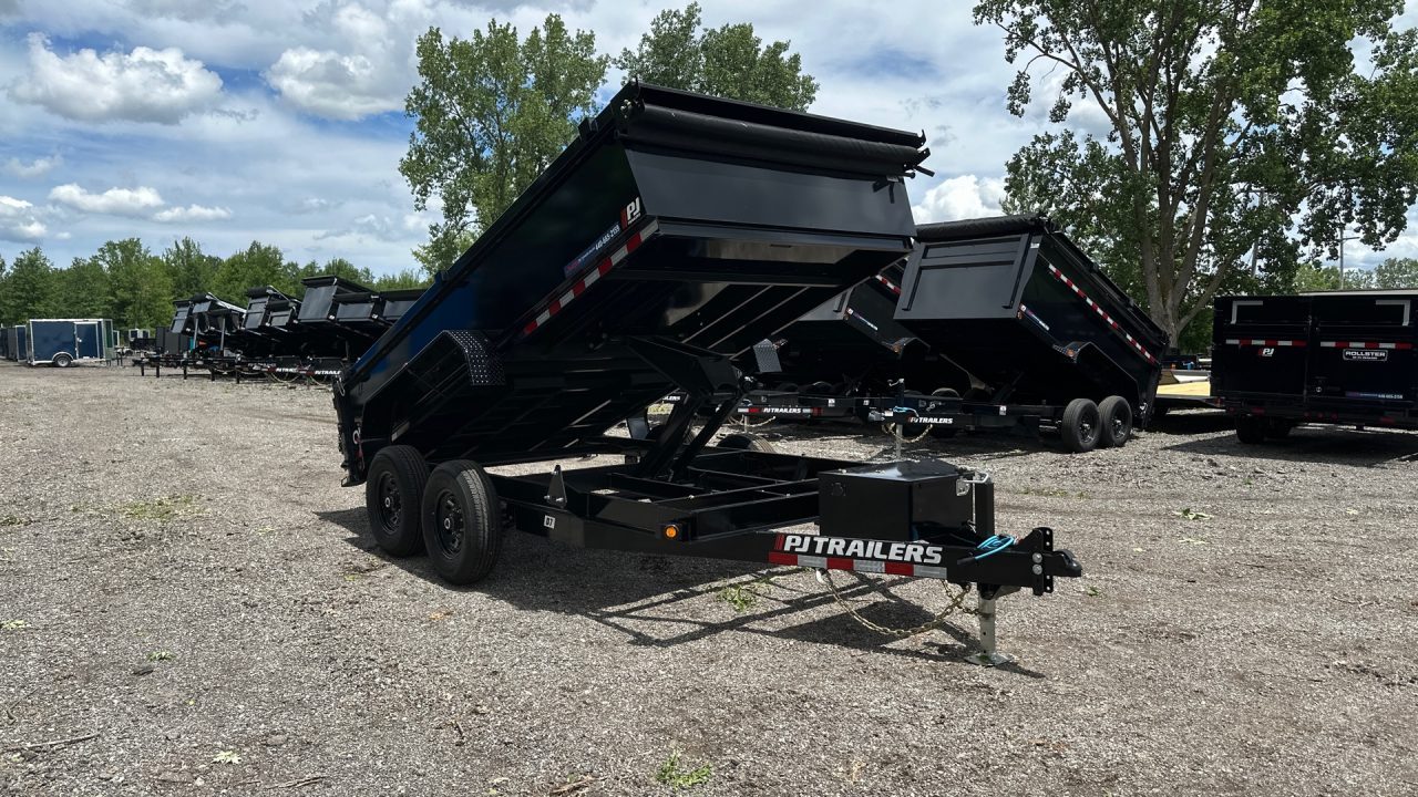 New 2026 PJ Trailers 7x14 Dump stock# 006299