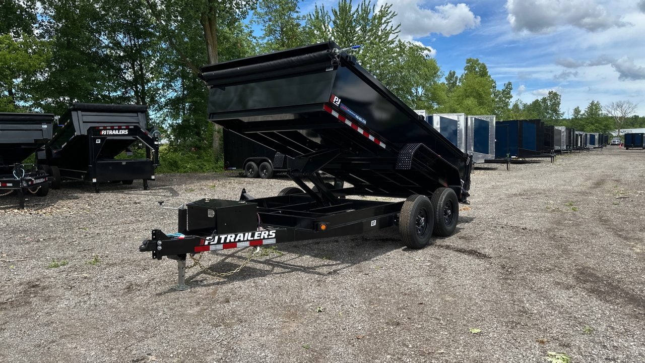 New 2026 PJ Trailers 7x14 Dump stock# 006299