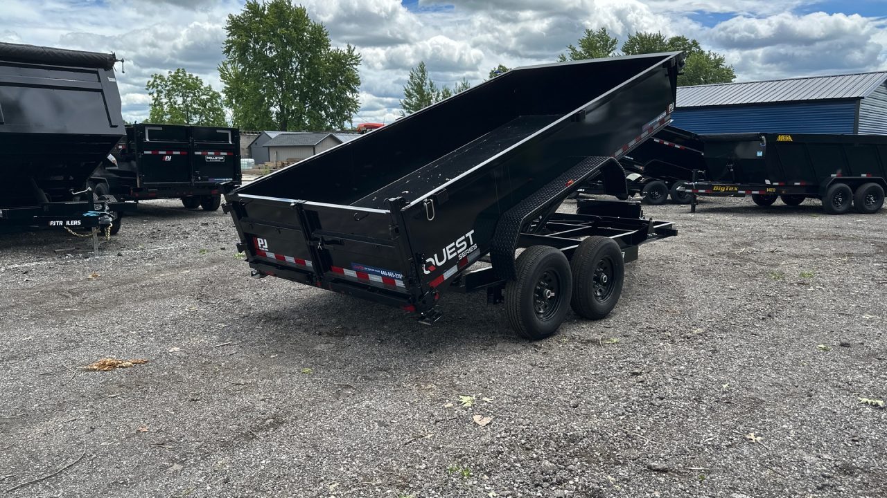 New 2026 PJ Trailers 7x14 Dump stock# 006299