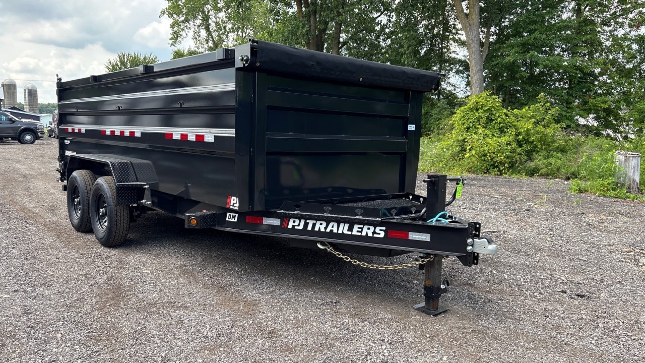 New 2026 PJ Trailers 83x16 DM