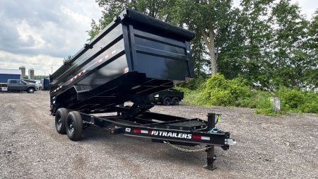 New 2026 PJ Trailers 83x16 DM