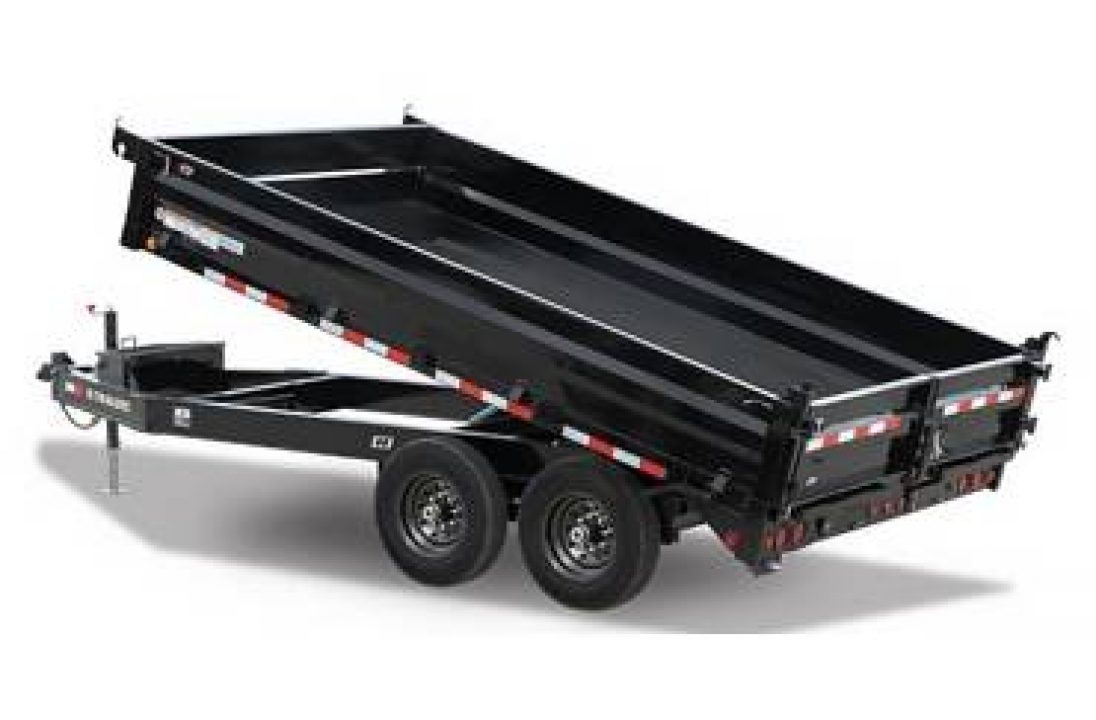 New 2026 PJ Trailers DM - 83-Inch Low-Pro High Side Dump (83 x 16)
