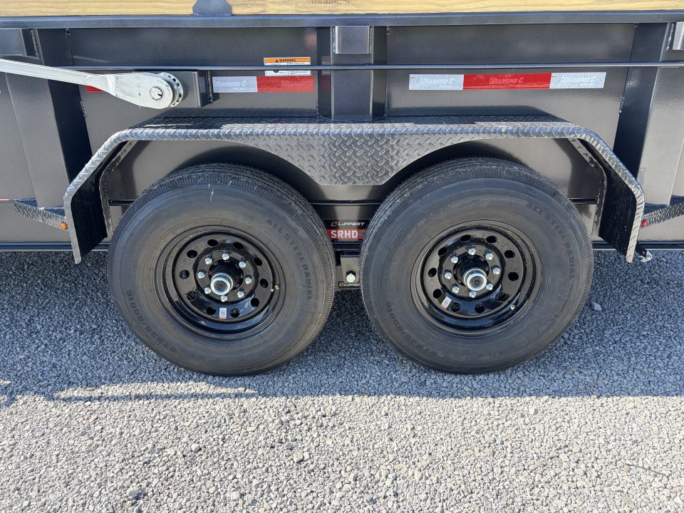 New 2027 Diamond C Trailers LPT207L14X82 (82" X 14') 15.5K Telescopic Dump Trailer