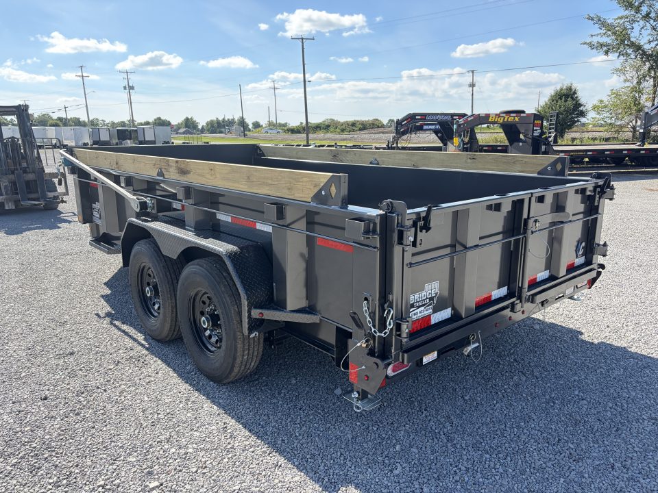 New 2027 Diamond C Trailers LPT207L14X82 (82" X 14') 15.5K Telescopic Dump Trailer