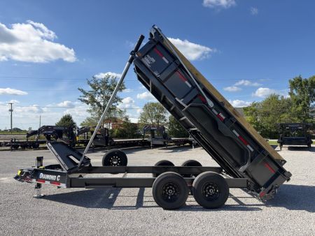 New 2027 Diamond C Trailers LPT207L14X82 (82" X 14') 15.5K Telescopic Dump Trailer