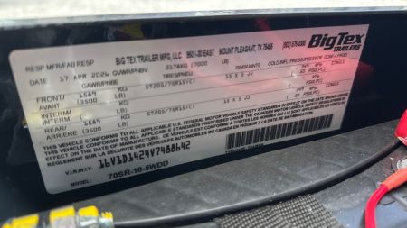 New 2027 Big Tex Trailers 5x10 70SR Stock # 488642