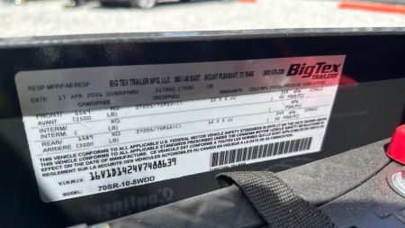 New 2027 Big Tex Trailers 5x10 70SR stock# 488639