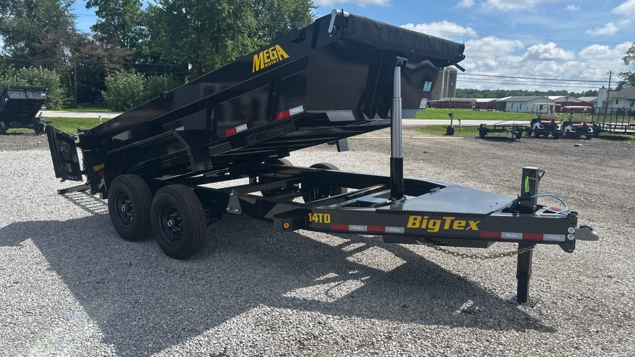New 2027 Big Tex Trailers 7x14 14TD stock# 492637