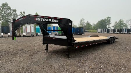 New 2027 PJ Trailers 8x40 Gooseneck Deckover stock# 074968