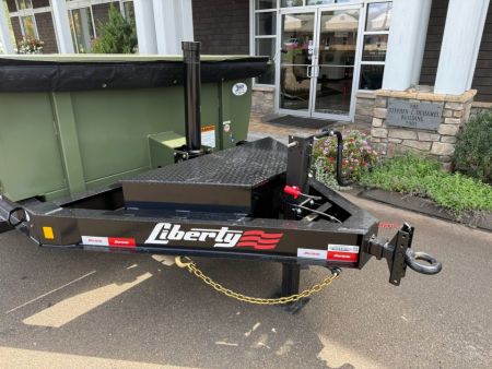 New Liberty 6'11" x 14' Telescopic Dump Trailer 15.4K