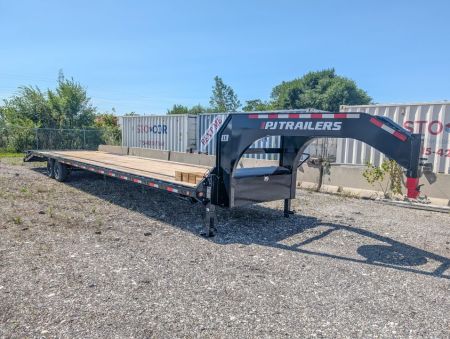 New 2027 8.5X40 PJ Gooseneck Equipment Trailer