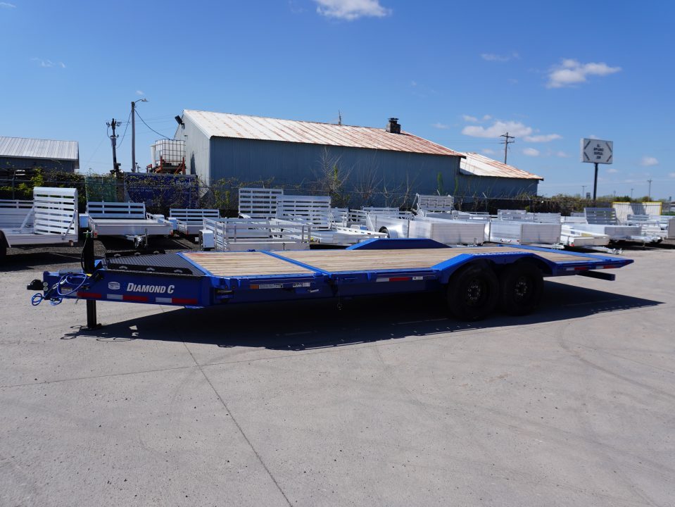 New 2026 Diamond C Trailers 22ft Tilt