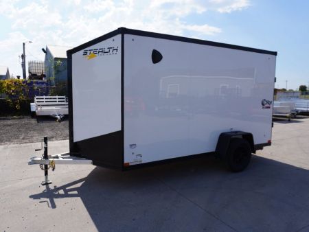 New 2025 Stealth Trailers 6x12ft Aluminum Enclosed