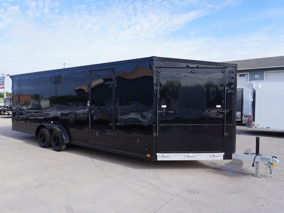 New 2025 Stealth Trailers 7.5x29ft Snowmobile Trailer