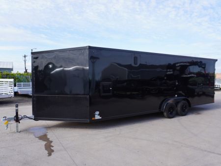 New 2025 Stealth Trailers 7.5x29ft Snowmobile Trailer