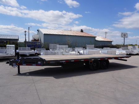 New 2026 Diamond C Trailers DET207 22ft Deckover Tilt
