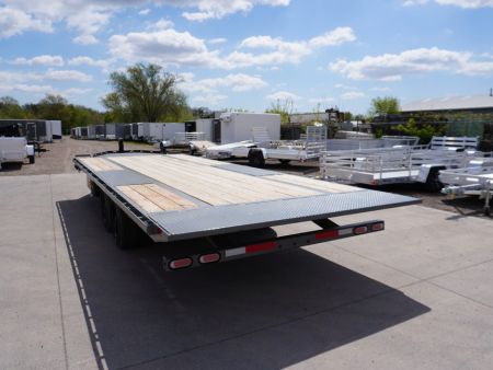New 2026 Diamond C Trailers DET207 22ft Deckover Tilt