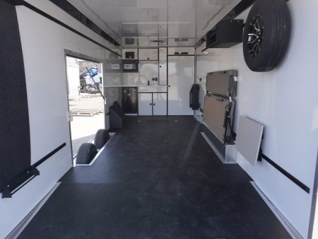 New 2026 ATC ROM450 8.5x24ft Enclosed Car Hauler