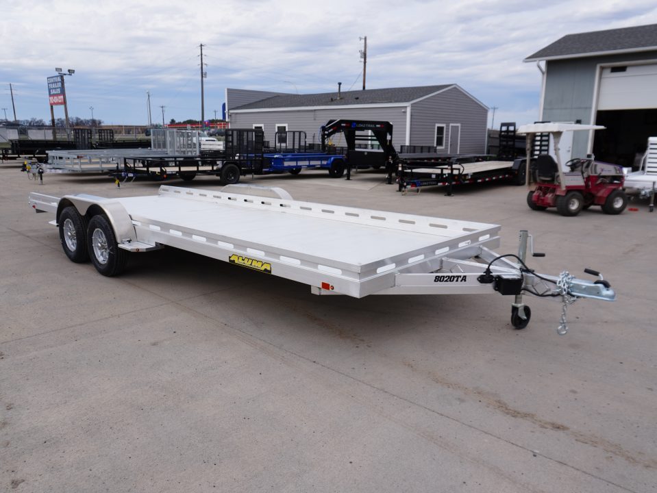New 2027 Aluma 80"x20ft Utility Trailer