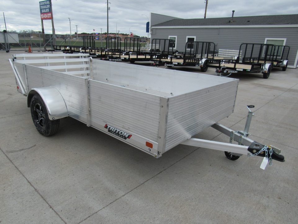 New 2027 Triton Trailers 6x12ft Aluminum Utility Trailer