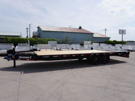 New 2026 Diamond C Trailers DEC210 24ft Equipment Trailer