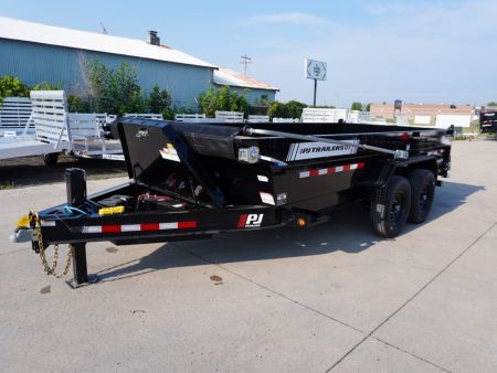 New 2027 PJ Trailers DT1 83 x16ft Dump Trailer