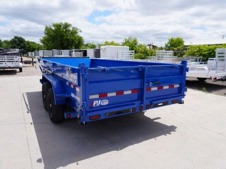 New 2027 PJ Trailers DT1 83"x16ft Dump Trailer