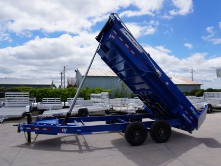 New 2027 PJ Trailers DT1 83"x16ft Dump Trailer