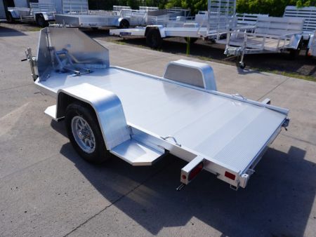 New 2027 Aluma MC 4x10ft Motorcycle Trailer