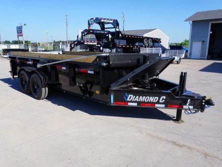 New 2027 Diamond C Trailers LPT207 82'x16ft Dump Trailer