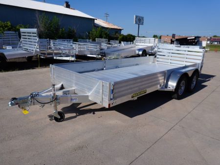 New 2027 Aluma 81 x16ft Utility Trailer