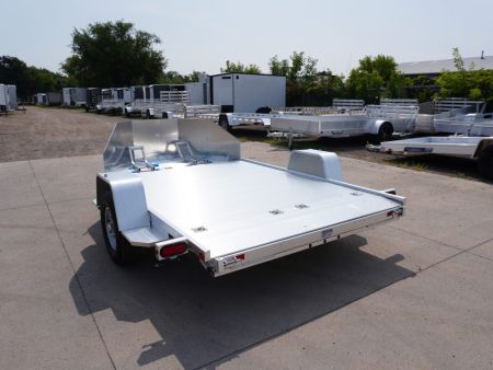 New 2027 Aluma MC210 6'6"x11'6" Motorcycle Trailer