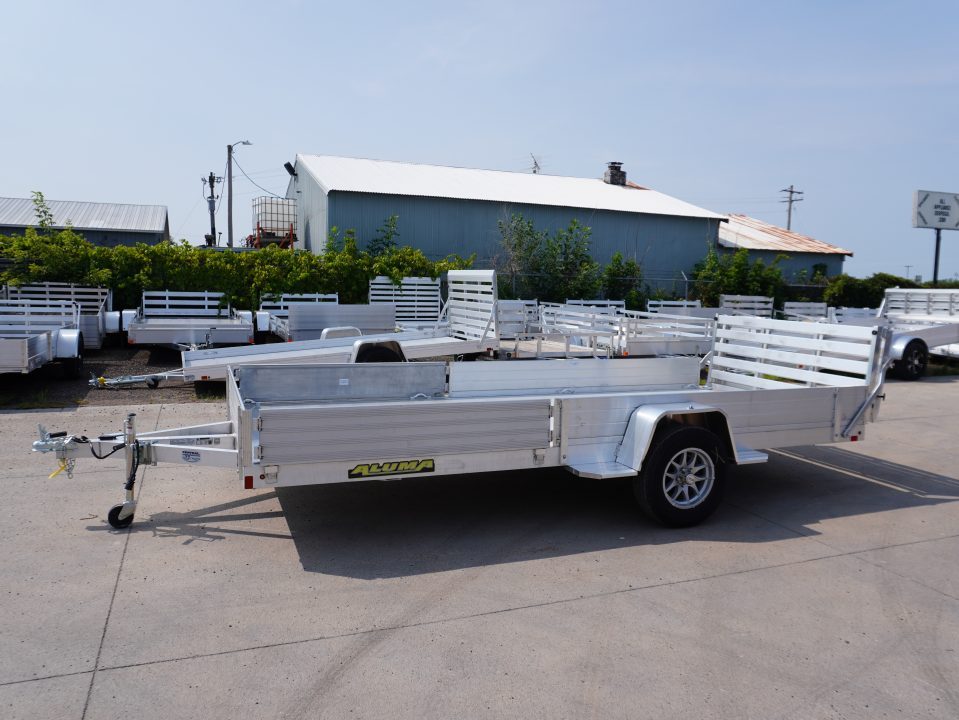 New 2027 Aluma 81"x15ft Utility Trailer