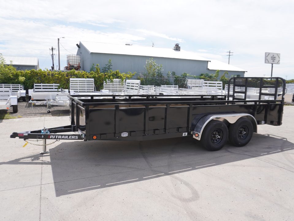 New 2027 PJ Trailers UL 83"x18ft Utility Trailer