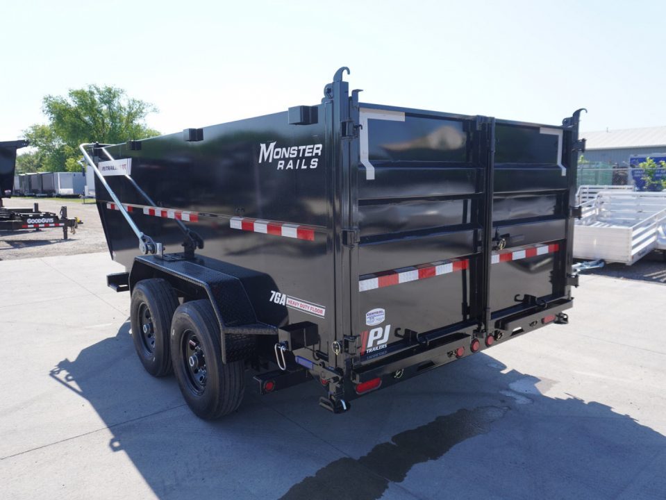 New 2027 PJ Trailers DT 83"x14ft Dump Trailer