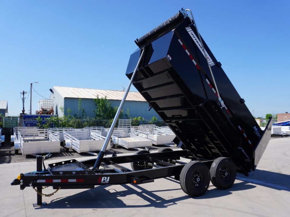 New 2027 PJ Trailers DT 83"x14ft Dump Trailer