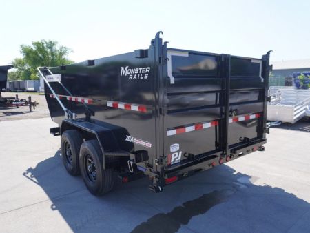 New 2027 PJ Trailers DT 83"x14ft Dump Trailer