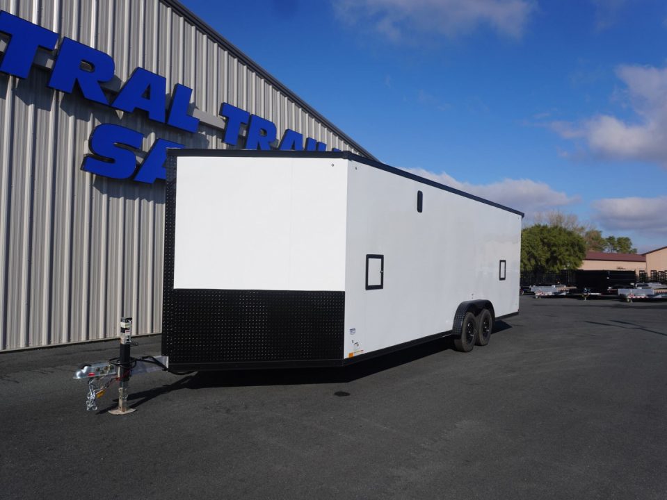 New 2025 Stealth Trailers 7.5x29ft Snowmobile Trailer