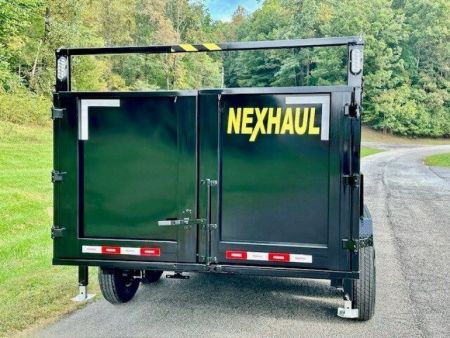 New 2026 Nexhaul 7x14 Dump w/4' Walls Dump Trailer
