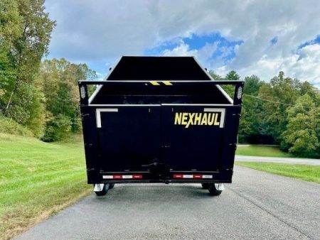 New 2026 Nexhaul 7x14 Dump w/4' Walls Dump Trailer