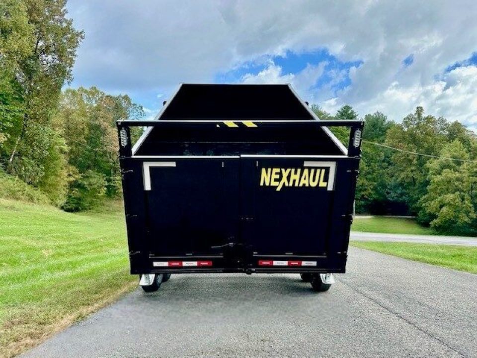 New 2026 Nexhaul 7x14 Dump w/4' Walls Dump Trailer